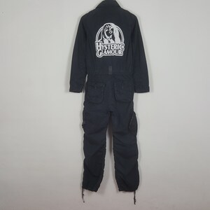 hysteric glamour boys coverall 80’s Vintage Hysteric Glamour Workwear Custom Logo Coverall - Etsy