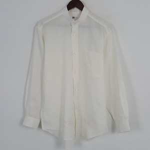 Vintage Issey Miyake Japan Plain Button Up Shirt