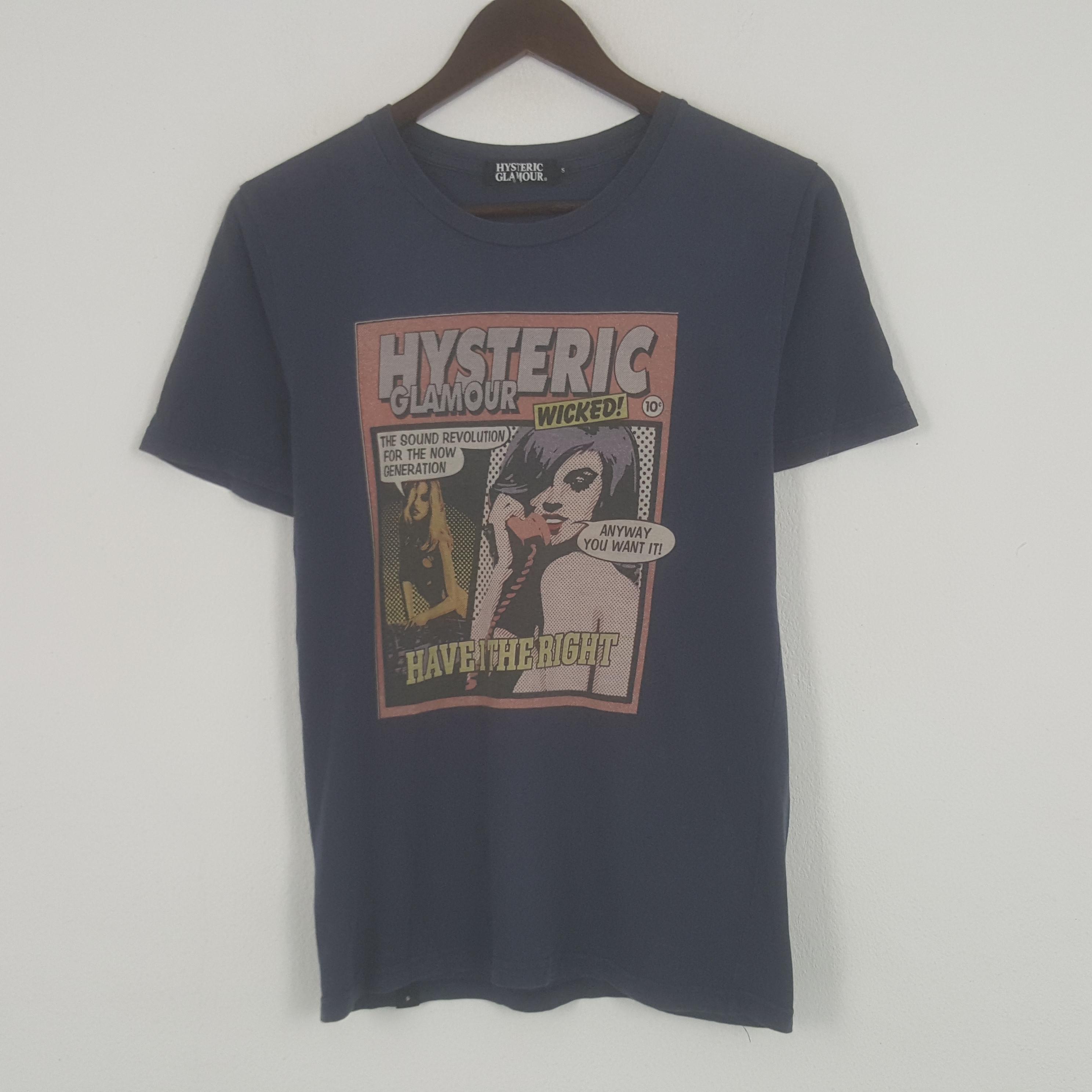 トップス vintage hysteric glamour aloha girl tee Vintage 90s Hysteric Glamour Radio Girl Shirt - TokoPyramid