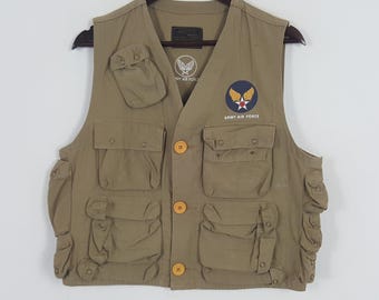 Vintage Army Air Force Vest Jacket