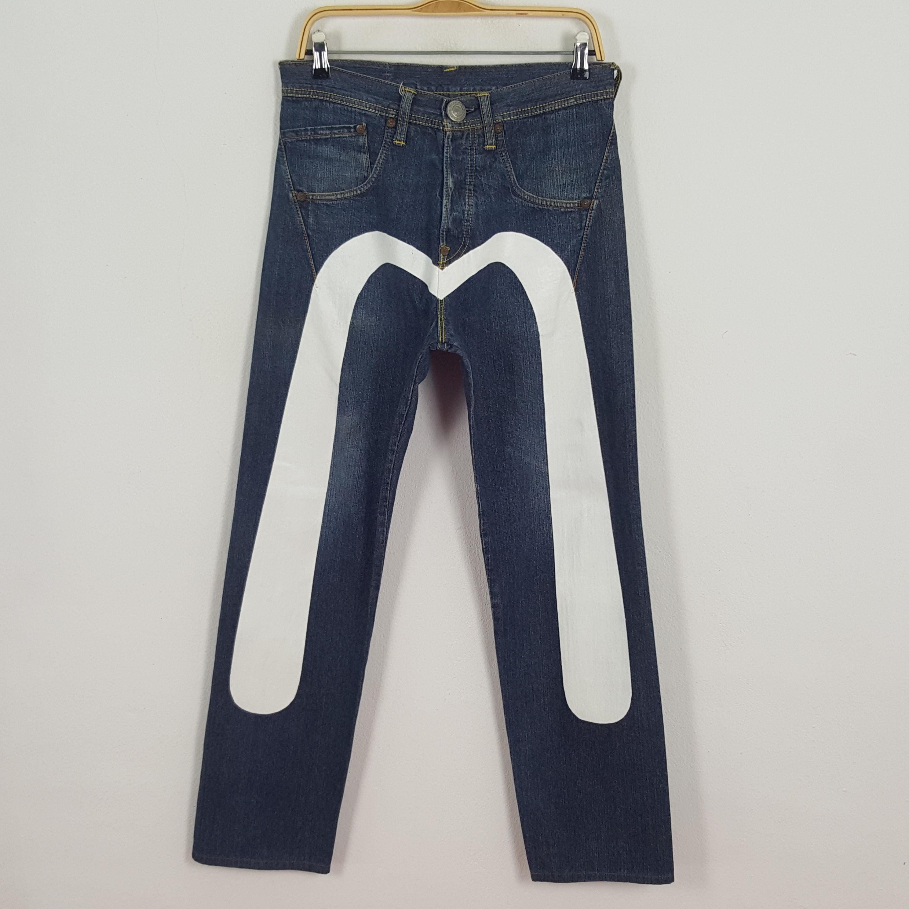 Vintage Evisu Paris Custom Art Daicock Style Denim Jeans - Etsy