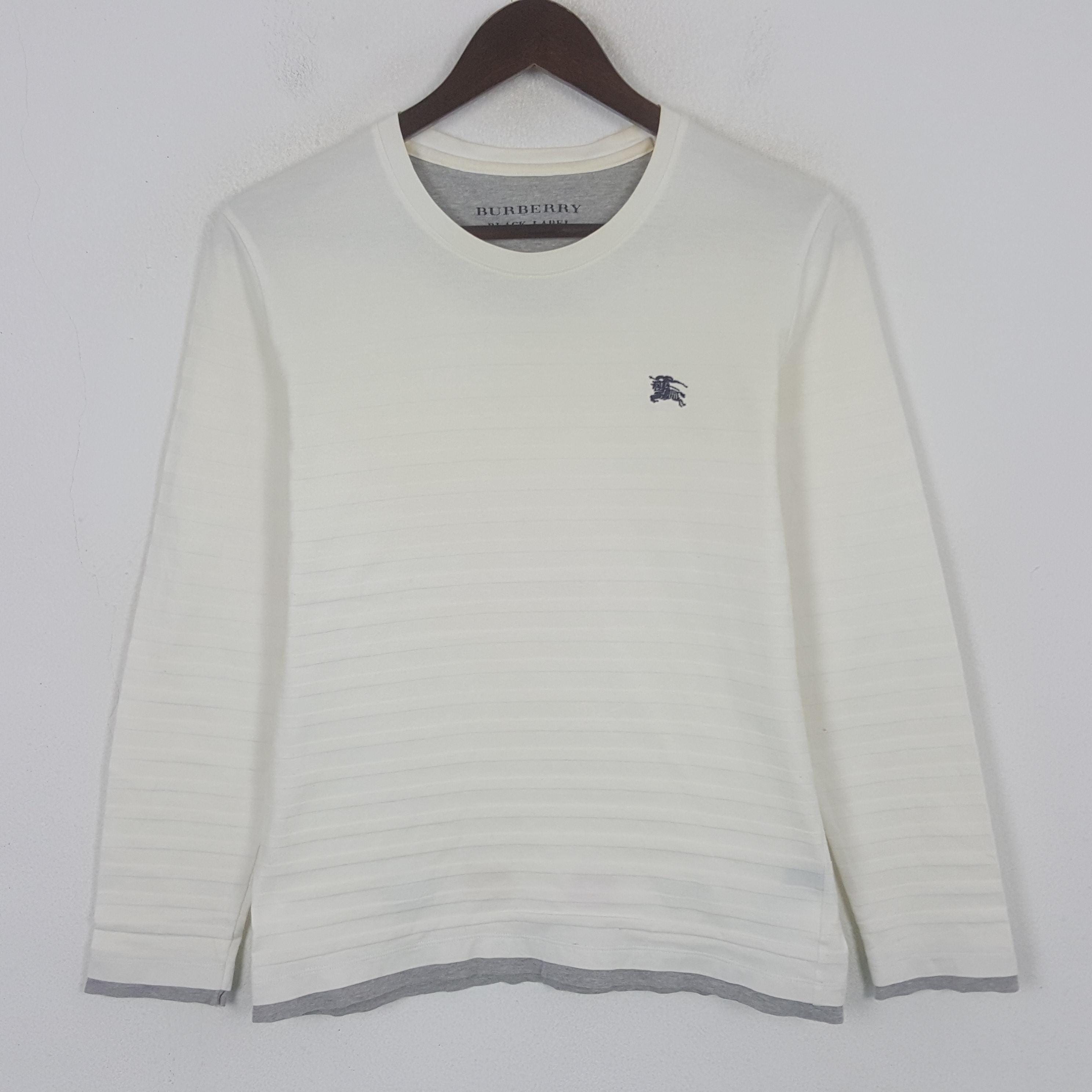 白トップス二枚◆EPOCA&BURBERRY◆ Vintage Burberry London Black Label Custom Spell Out Tshirt - Etsy