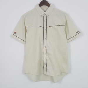 Vintage KFC Pizza Hut Worker Button up Shirt