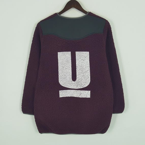 Uniqlo, Vintageb Uniqlo x Undercover Custom U Sherpa Zipper Winter Jacket