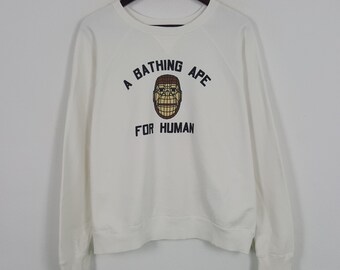 Vintage A Bathing Ape for Human Sweatshirt - Etsy