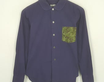 Vintage Comme des Garcons Single Pocket Button Up Shirt