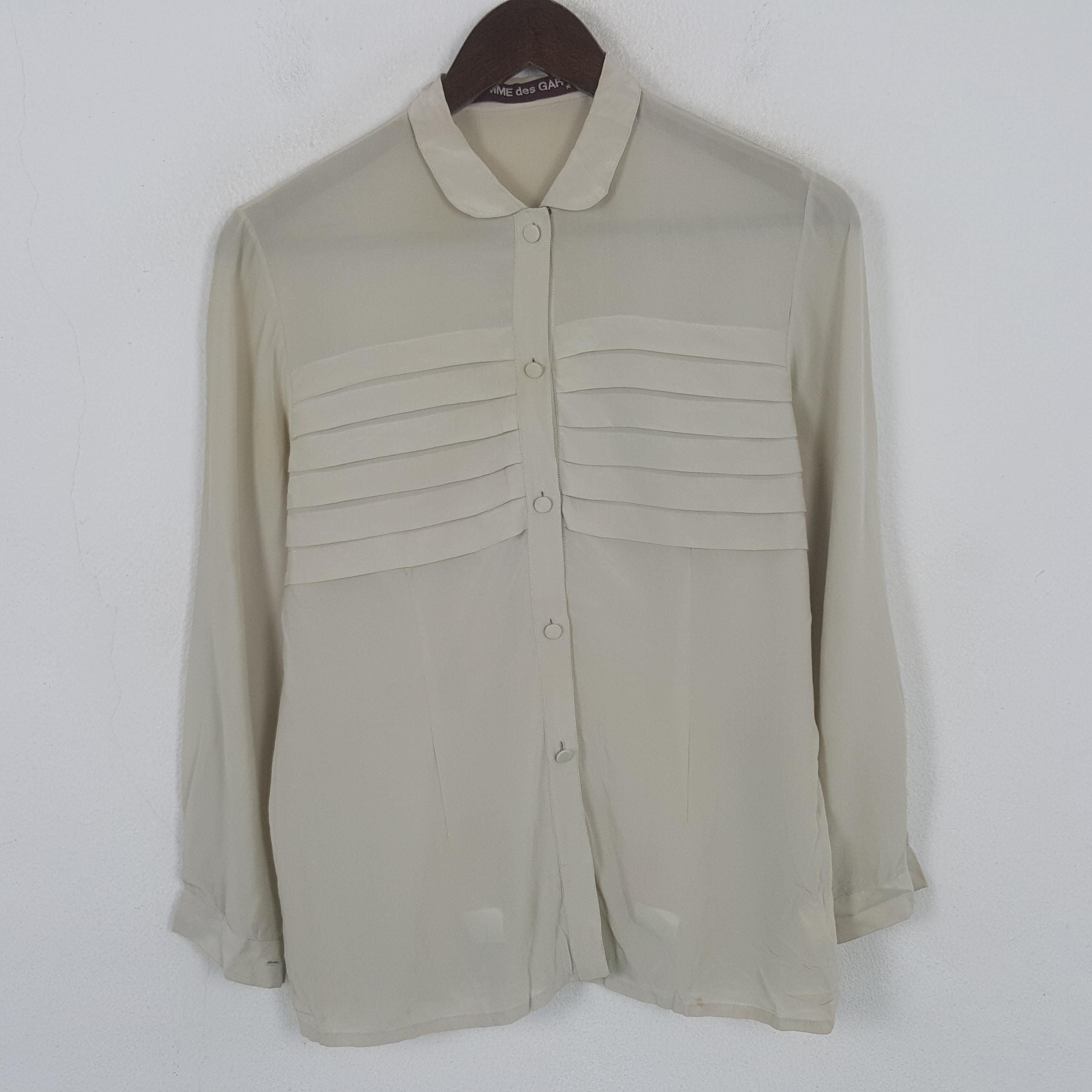 ヴィンテージ 90 年代 Comme des Garcons レディース ボタンアップ
