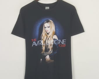 ヴィンテージ アヴリル・ラヴィーン 2008 ツアー Tシャツ - パンク