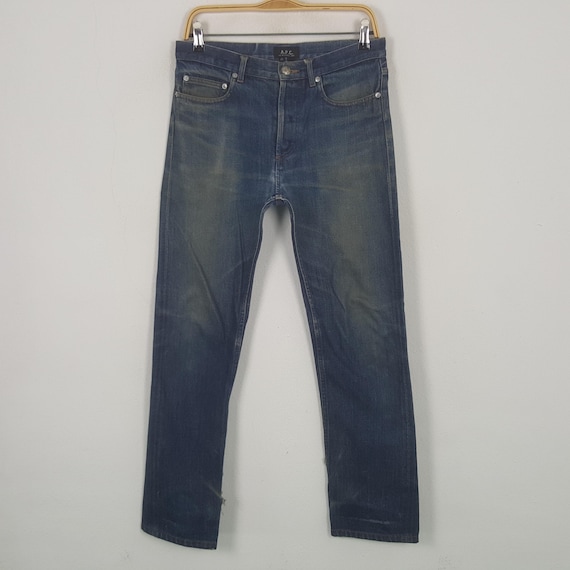 Vintage A.P.C. Selvedge Denim Jeans - Etsy Canada