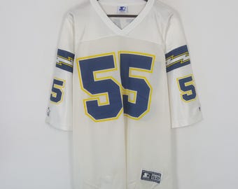 サンディエゴ・チャージャーズ SEAU 55 ユニフォーム　90年代　古着 新品 ヴィンテージ 90年代 チャンピオン ジュニア シーアウ