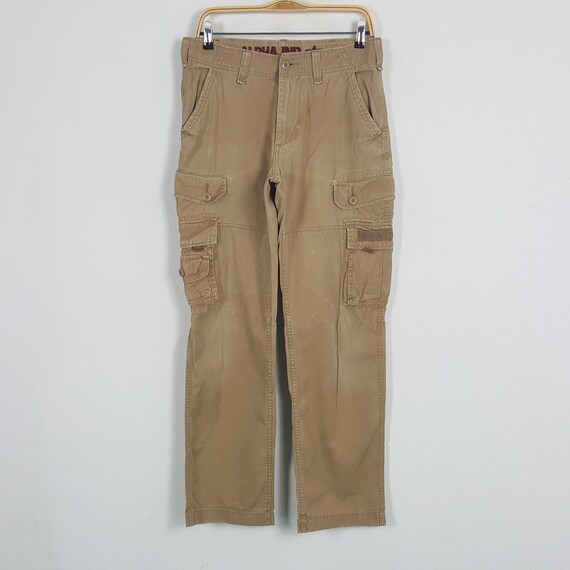 Vintage Alpha Industries Cargo Military Style Pants