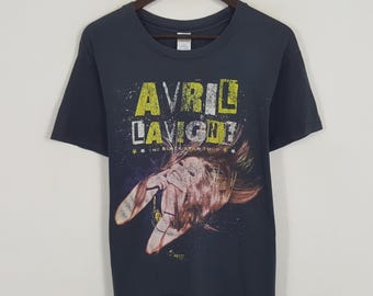 ヴィンテージ アヴリル・ラヴィーン 2008 ツアー Tシャツ - パンク