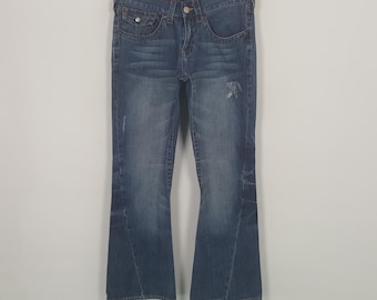 True Religion Joey Big T Metalli Size 25 Jeans New With Tags USA