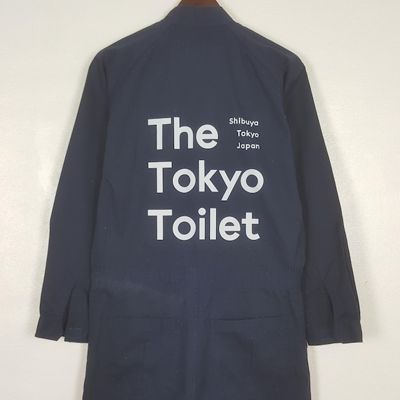 Vintage the Tokyo Toilet Custom Japanese Worker Uniform Coverall