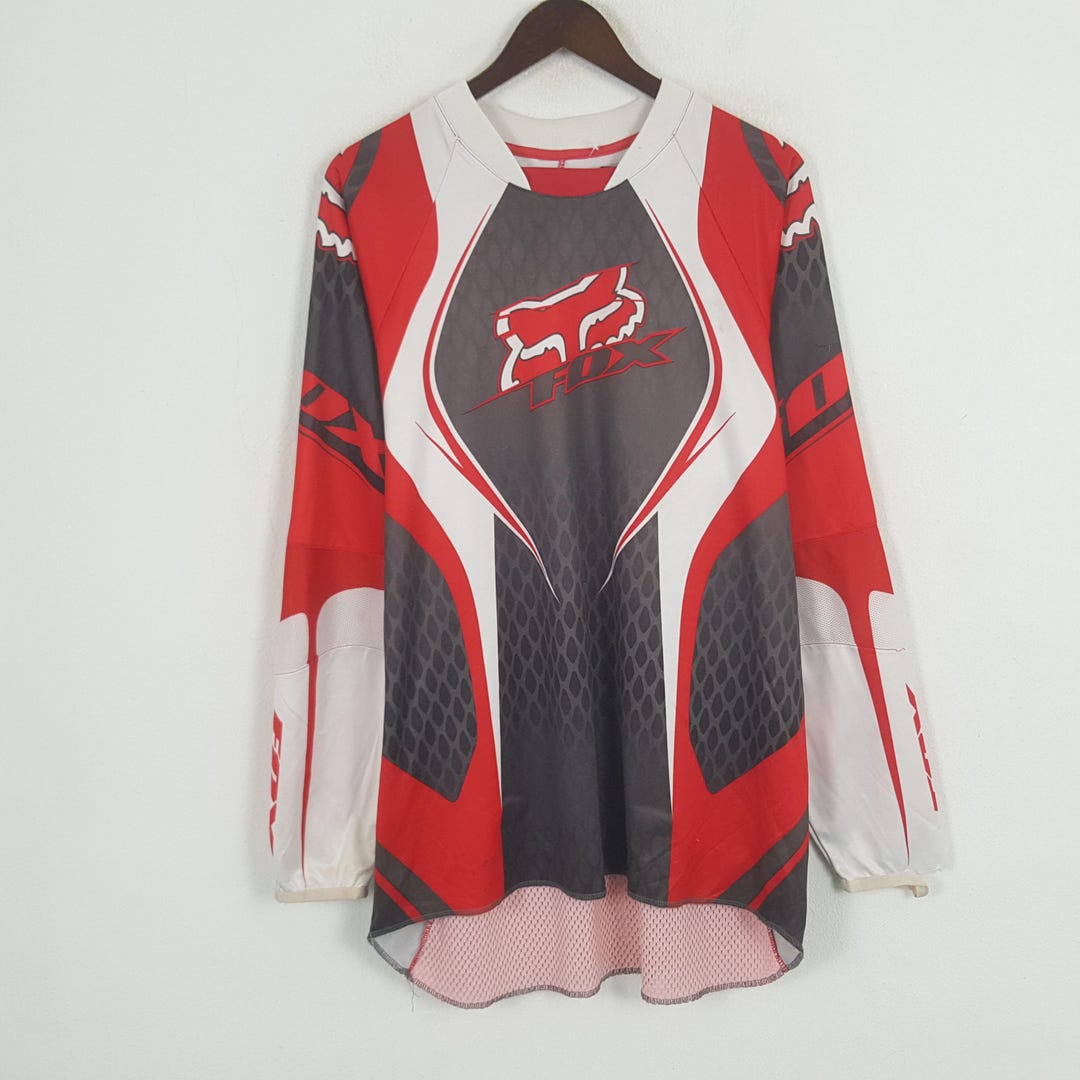 Vintage Fox Racing Motocross Jersey Tshirt - Etsy