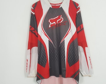 フォックスレーシング モトクロスジャージ Lサイズ FOX RACING 札幌市 平岸 ヴィンテージ フォックス レーシング モトクロス ジャージ フォックス