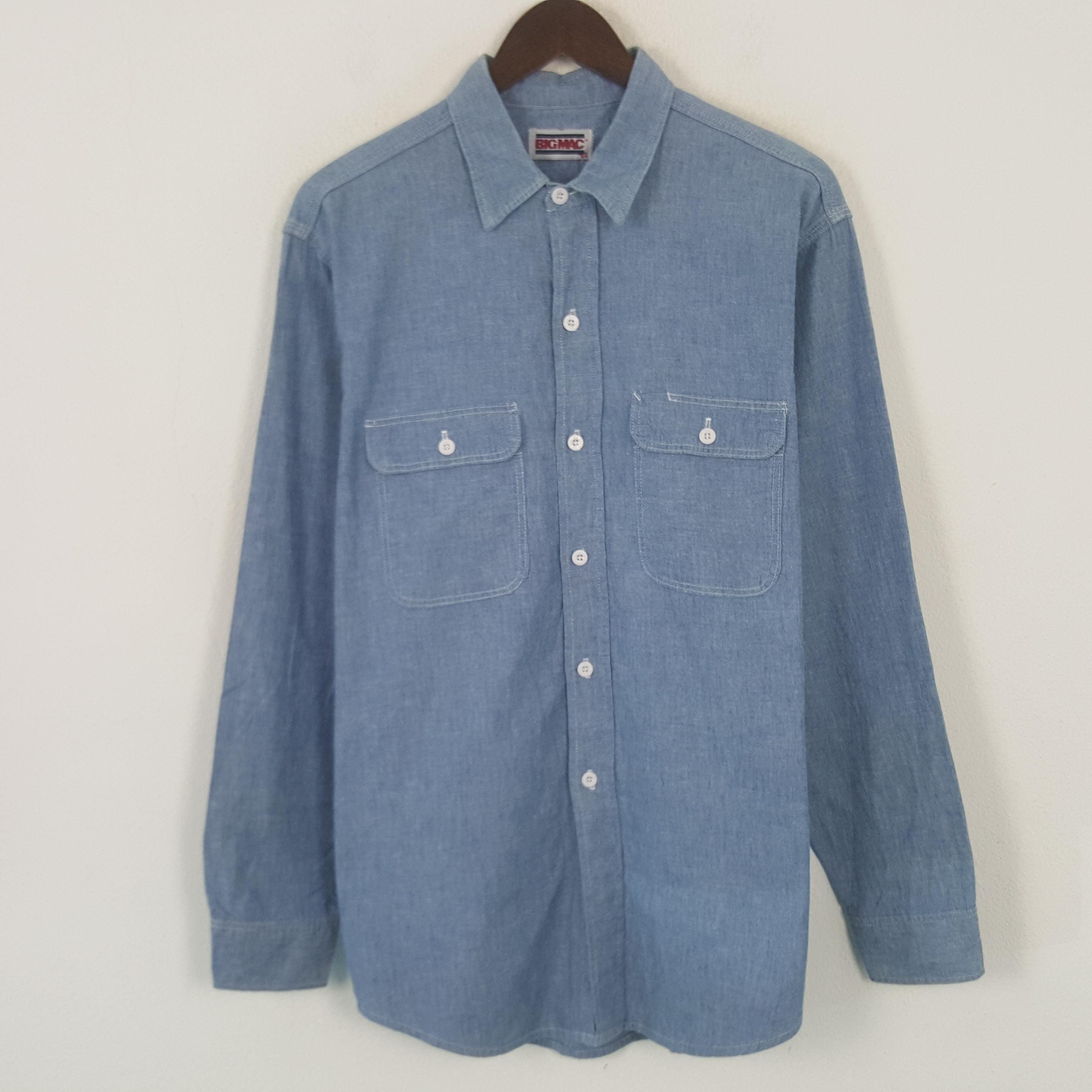 Big Mac Denim Shirt - Etsy