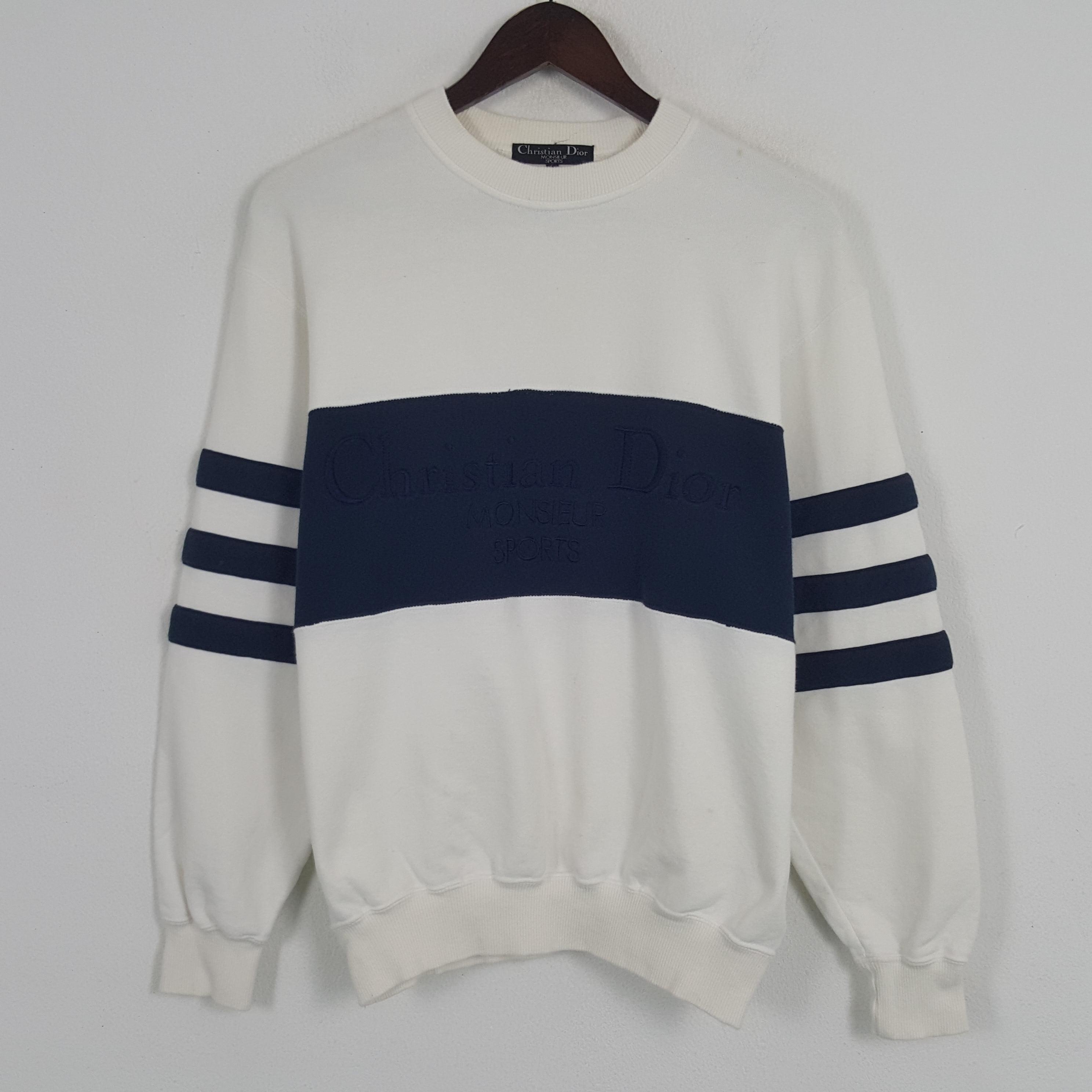 トップス Christian Dior Monsieur Sportswear L VINTAGE 80's CHRISTIAN DIOR MONSIEUR SPORTS MONOGRAM MENS BUTTONS