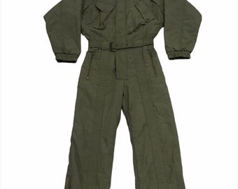 Vintage Militär Japanischer Overall Multi Pocket