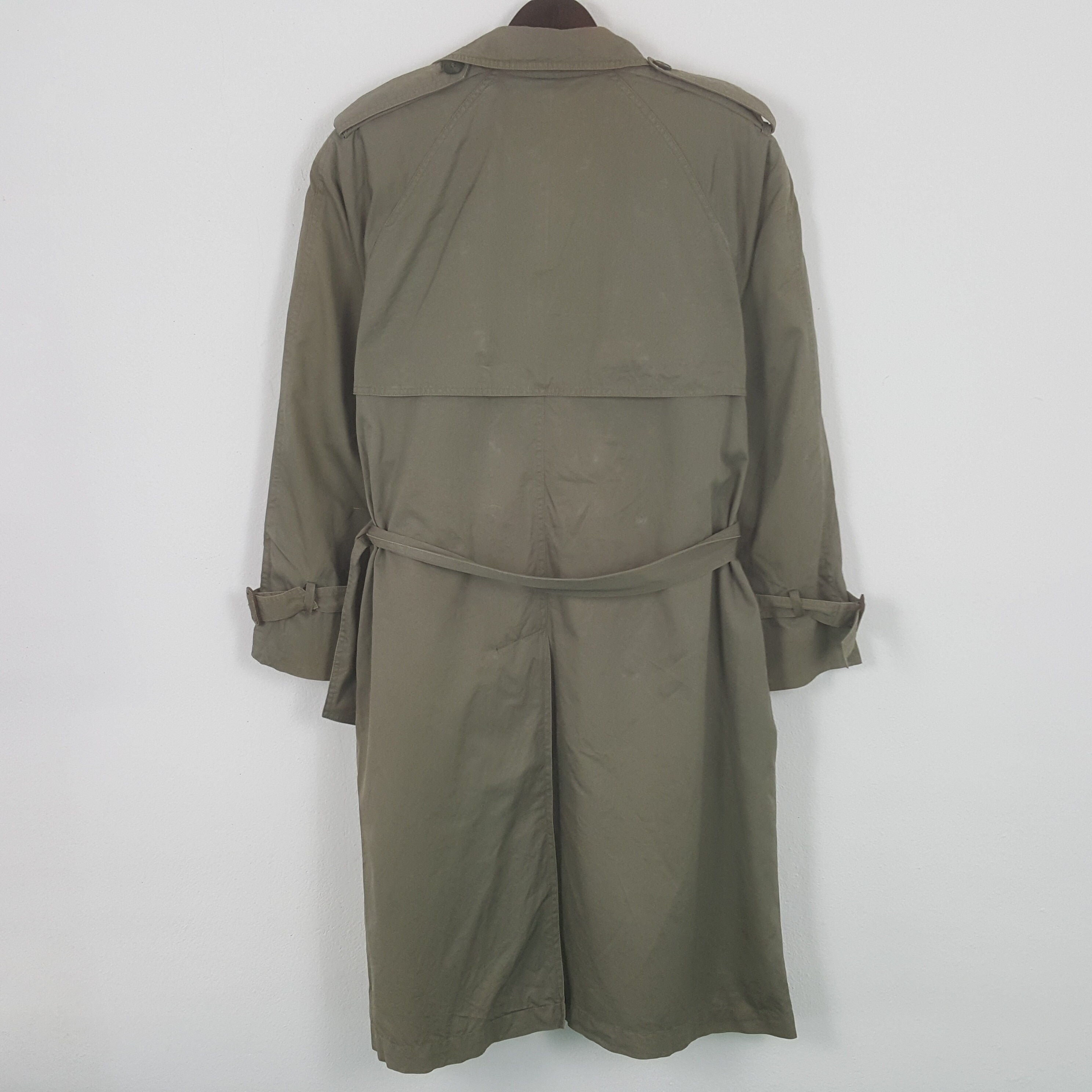 Vintage Christian Dior Trench Coat Faded Jacket - Etsy