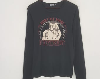 Camiseta vintage Hysteric Glamour Hurt Me More Hysteric