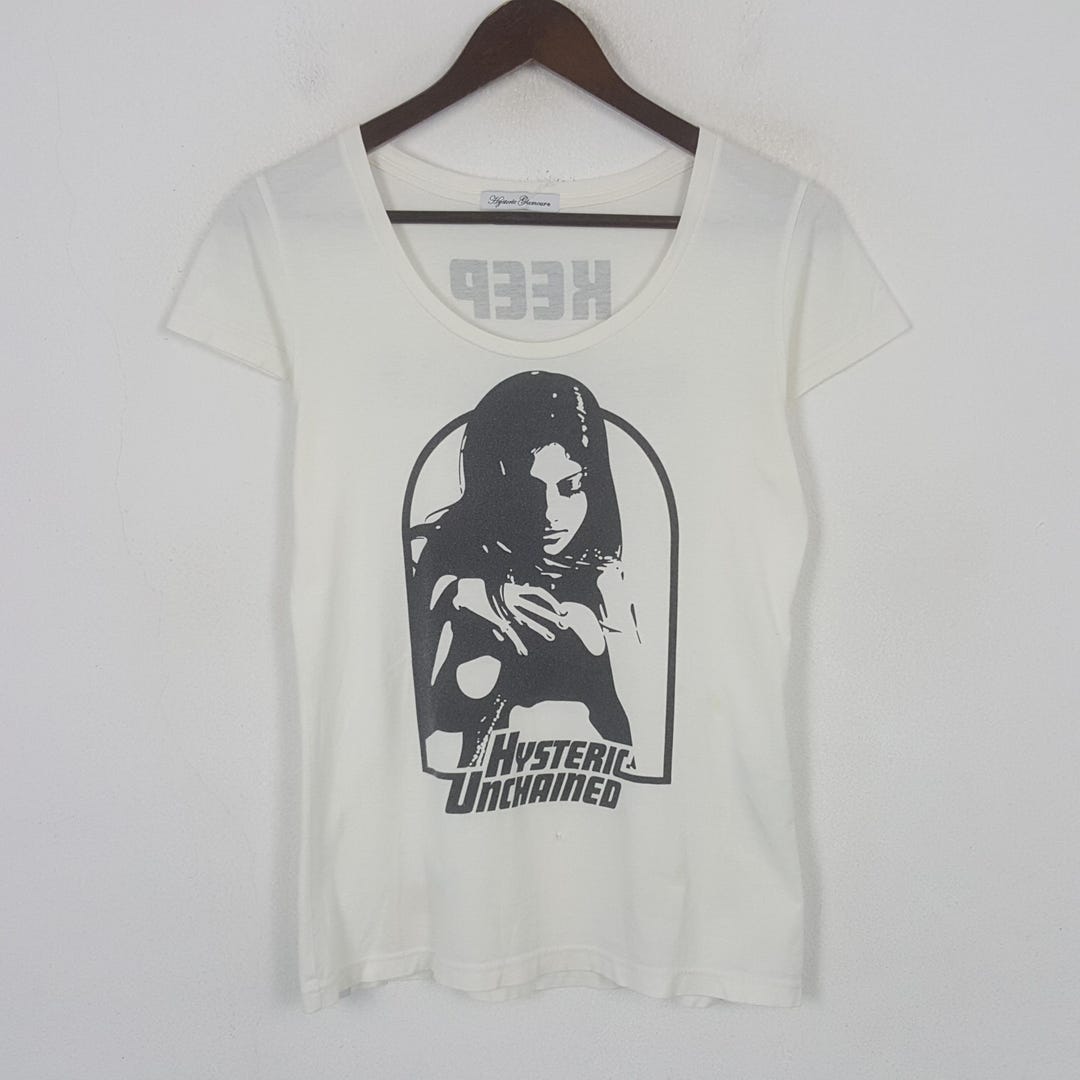 HYSTERIC GLAMOUR×OLD STUD "CIRCLE GIRL" Vintage Hysteric Glamour Women Tshirt - Etsy