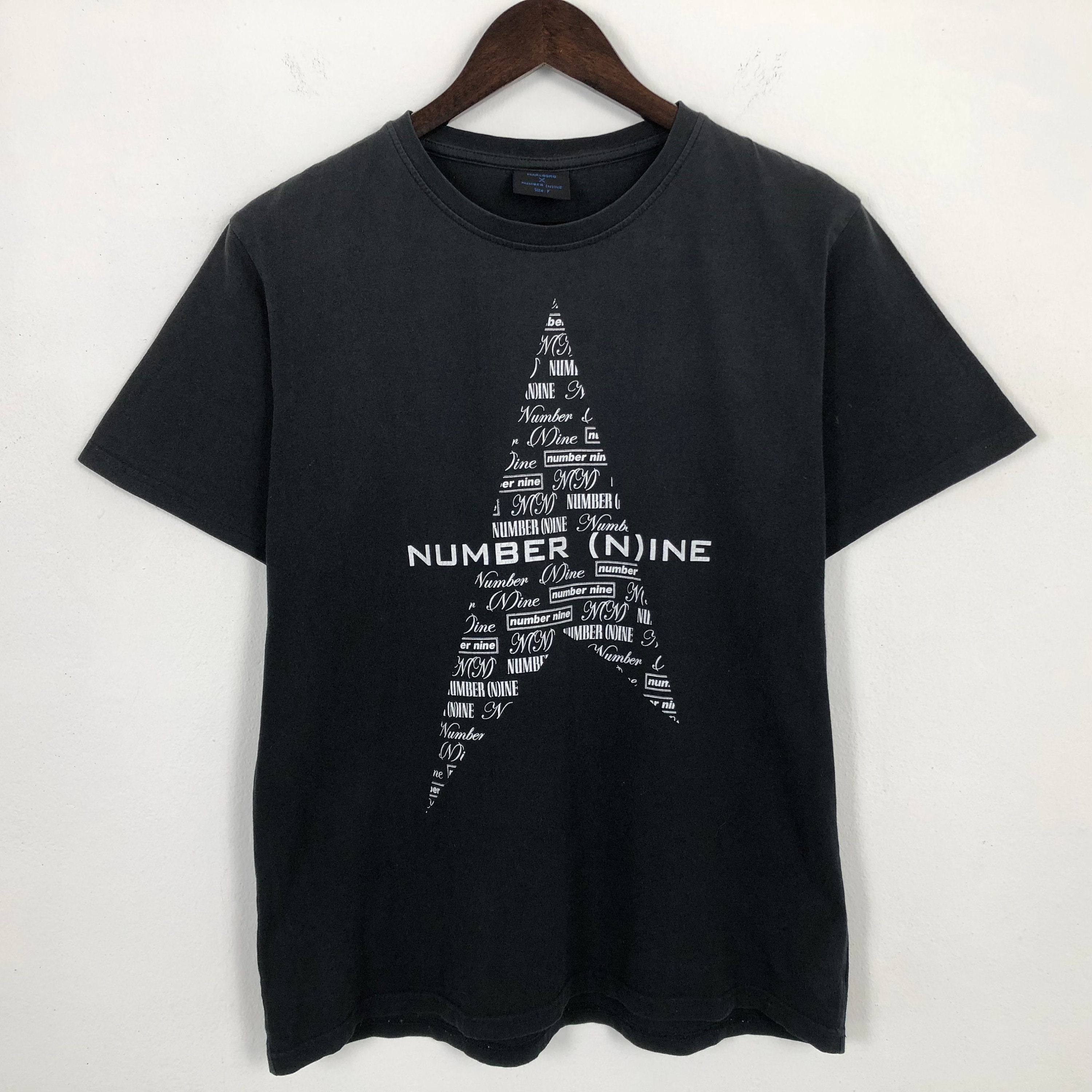Vintage Number Nine Star Design Tshirt - Etsy