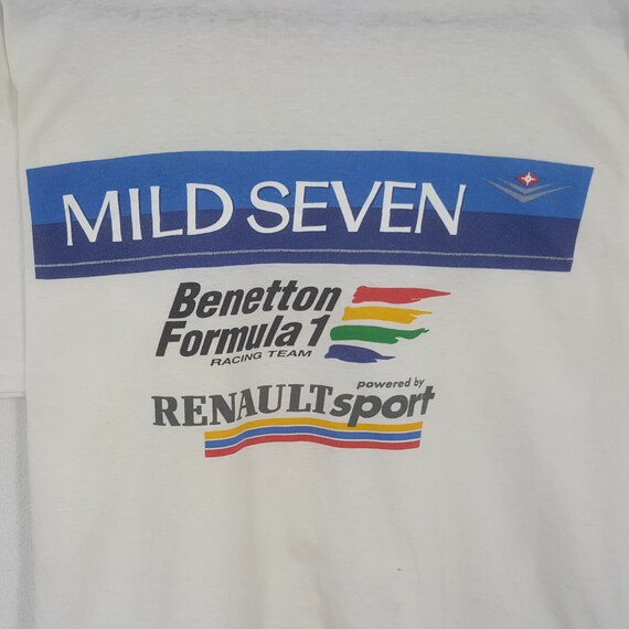 Vintage Mild Seven Benetton Formula1 Tshirt - Etsy