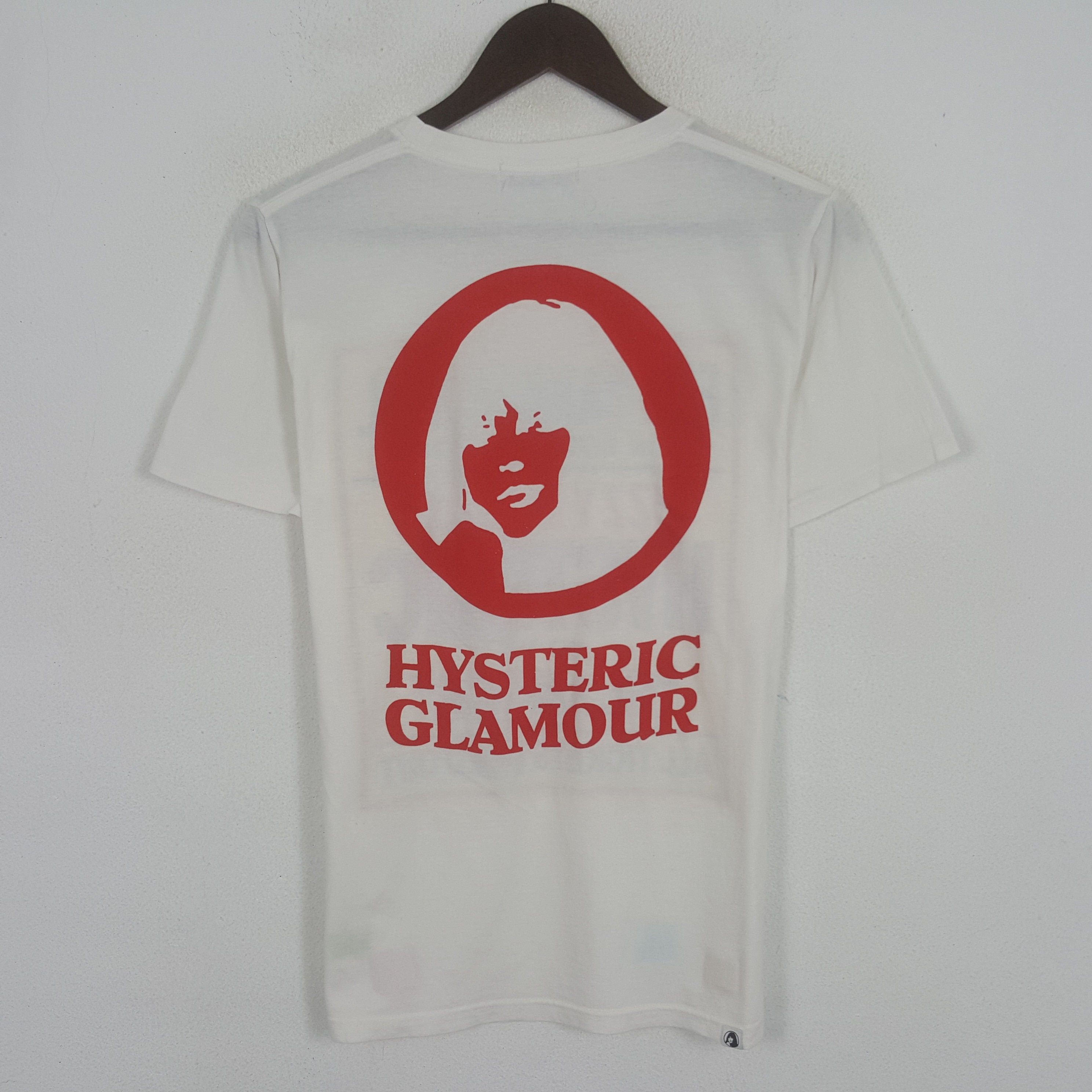 Hysteric Glamour Tシャツ 00s TYPE LOGO Vintage Hysteric Glamour Tshirt - Etsy