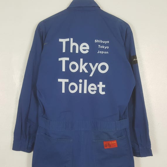 【OTSU TOKYO】Dolman Sleeve Coat Vintage the Tokyo Toilet Custom Worker Japan Coverall Jumpsuit