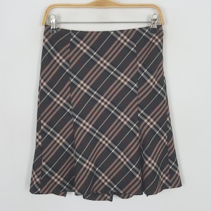 Nova Check Skirt - Etsy