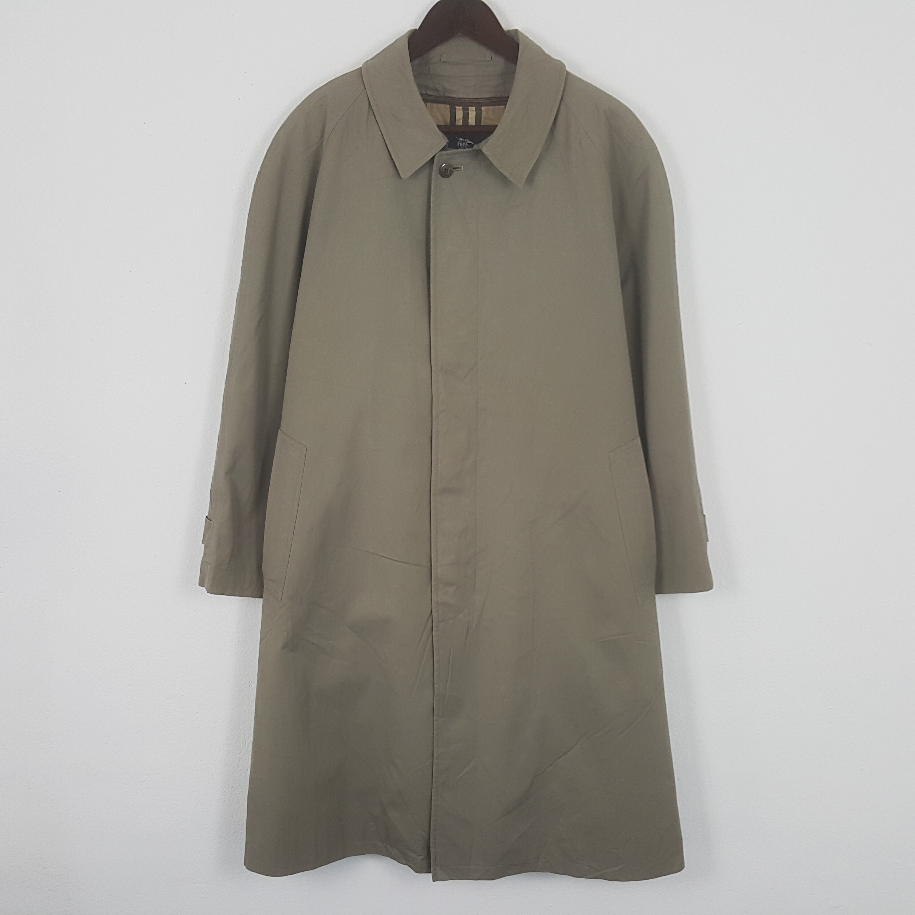 ジャケット・アウター Vintage Burberrys Trench Coat Nova Check Burberrys vintage nova check lined men's trench coat jacket