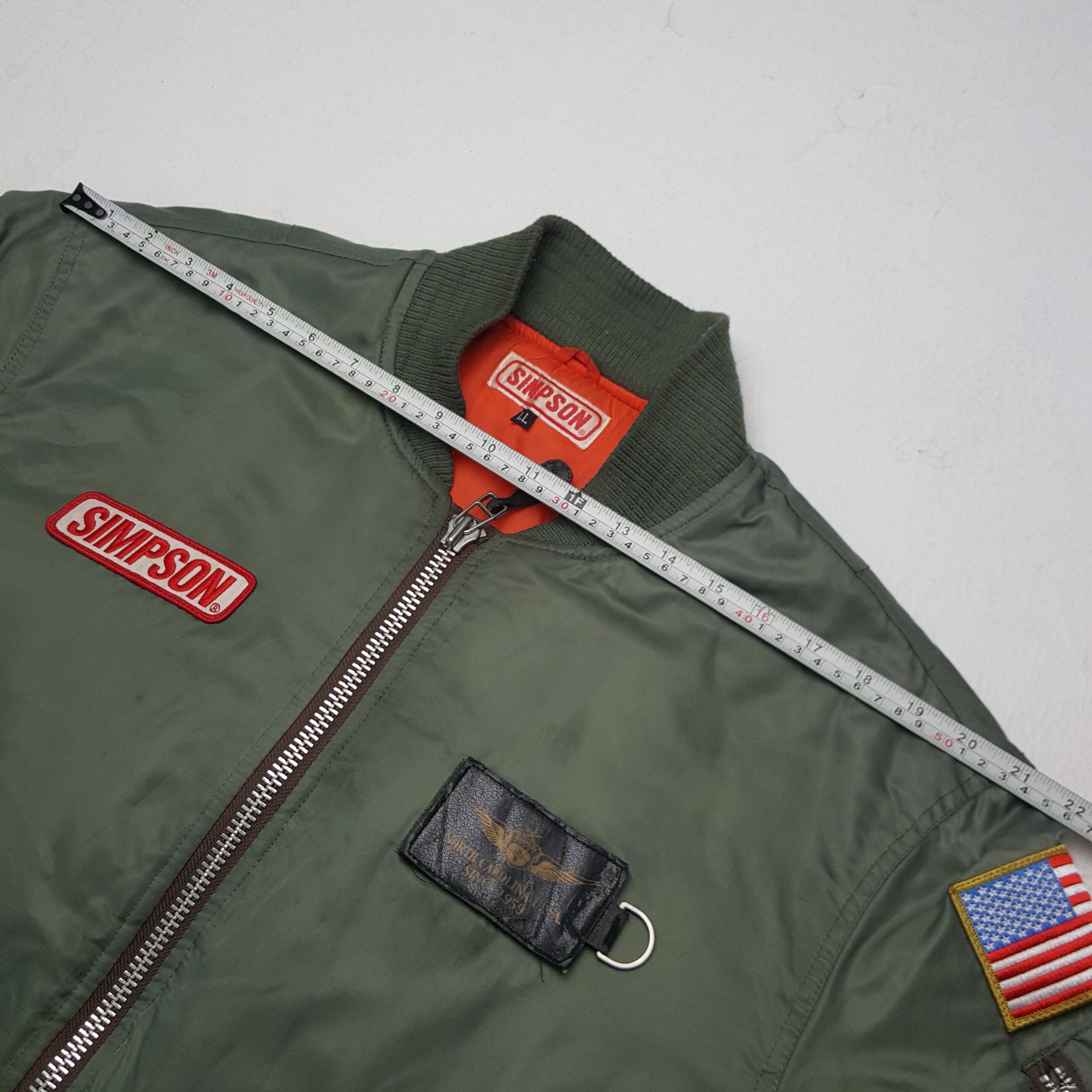 Vintage Simpson Bomber Jacket - Etsy
