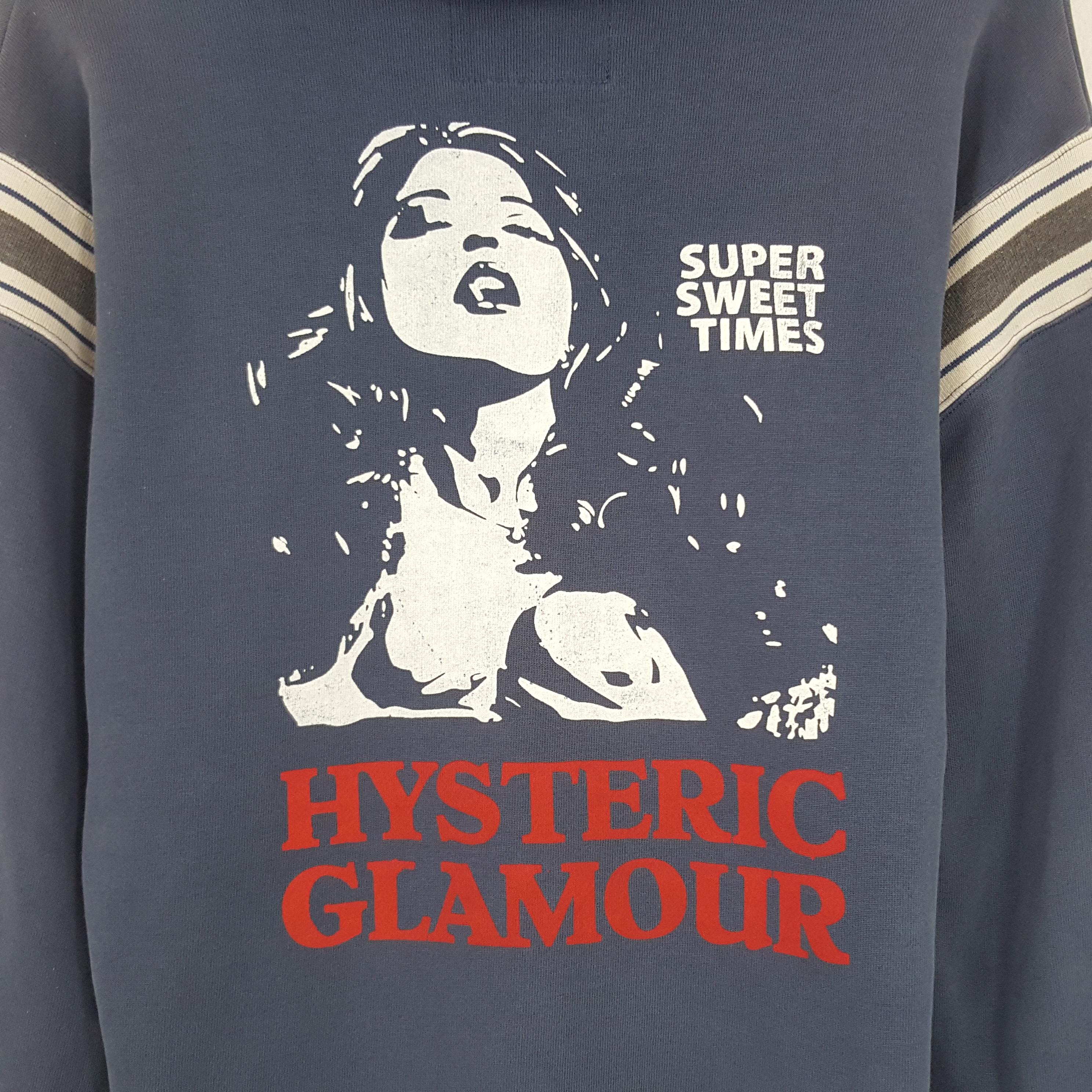 Hysteric Glamour Black Zip-Up Hoodie Unisex, Printed Logo
