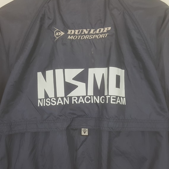 Vintage Dunlop X Nismo Nissan Racing Team Custom Art Windbreaker