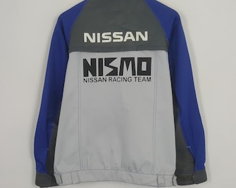 Vintage veste d'uniforme de travailleur artistique Nismo Nissan Racing Team personnalisée