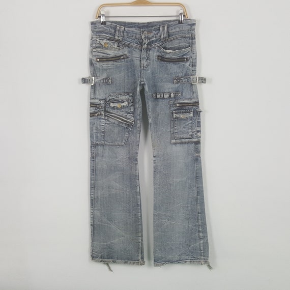 Vintage Semantic Design Denim Jeans - Etsy