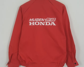 ヴィンテージ レア ホンダ 無限 刺繍 ロゴ レーシング ボンバー