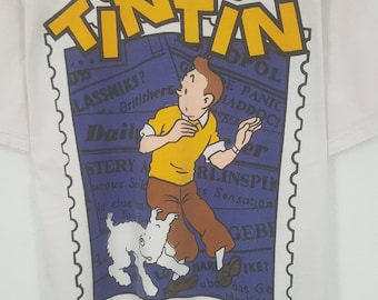 ヴィンテージ タンタン Tシャツ - Etsy 日本
