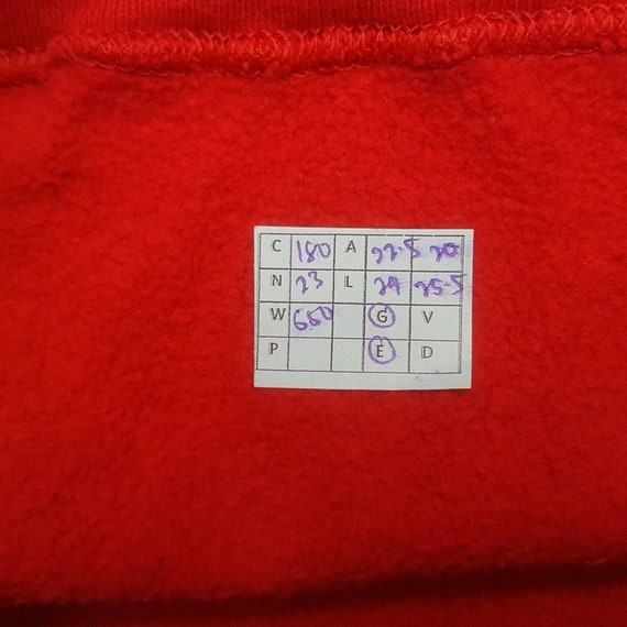 Vintage Champion Small Patchwork Logo Sweatshirt - image 8