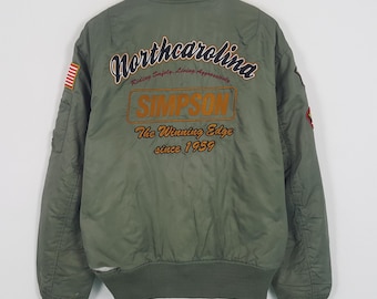 Vintage Simpson Bomber Jacket