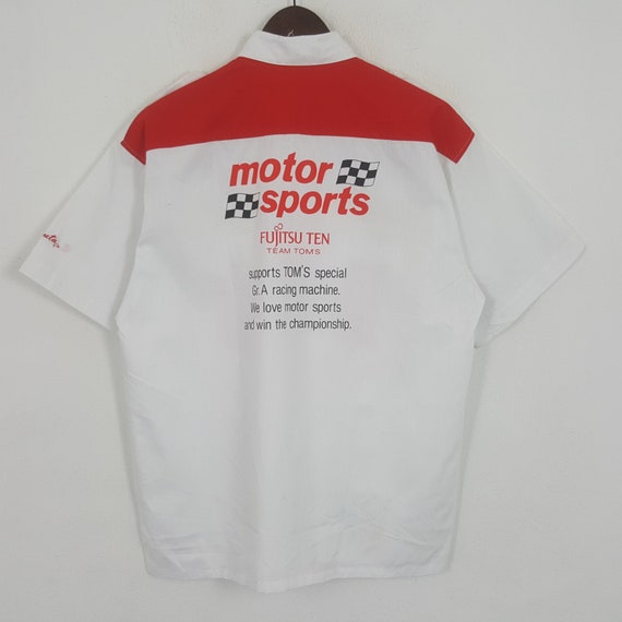 Vintage Fujitsu Ten Motor Sports Shirt