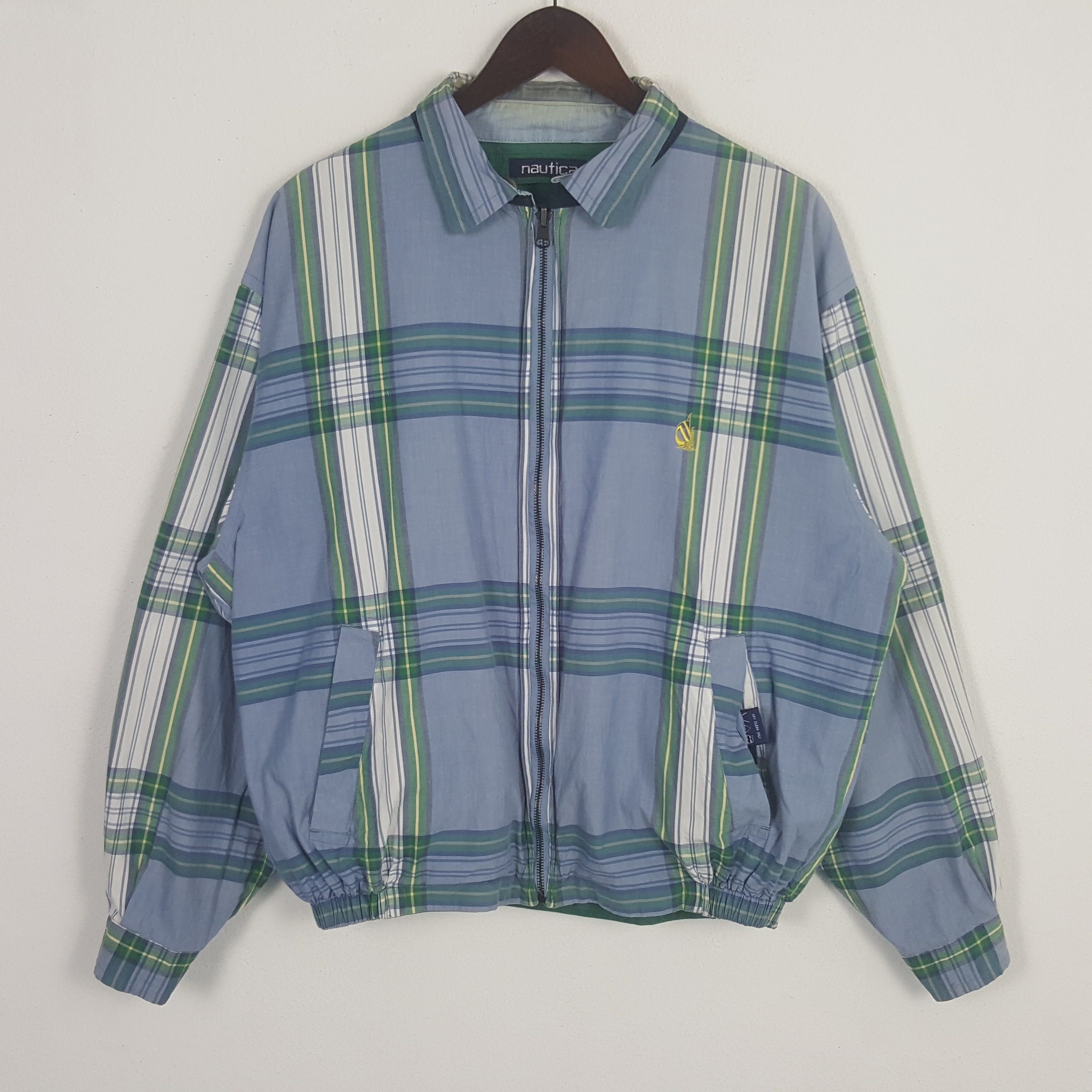Vintage Nautica Reversible Jacket - Etsy