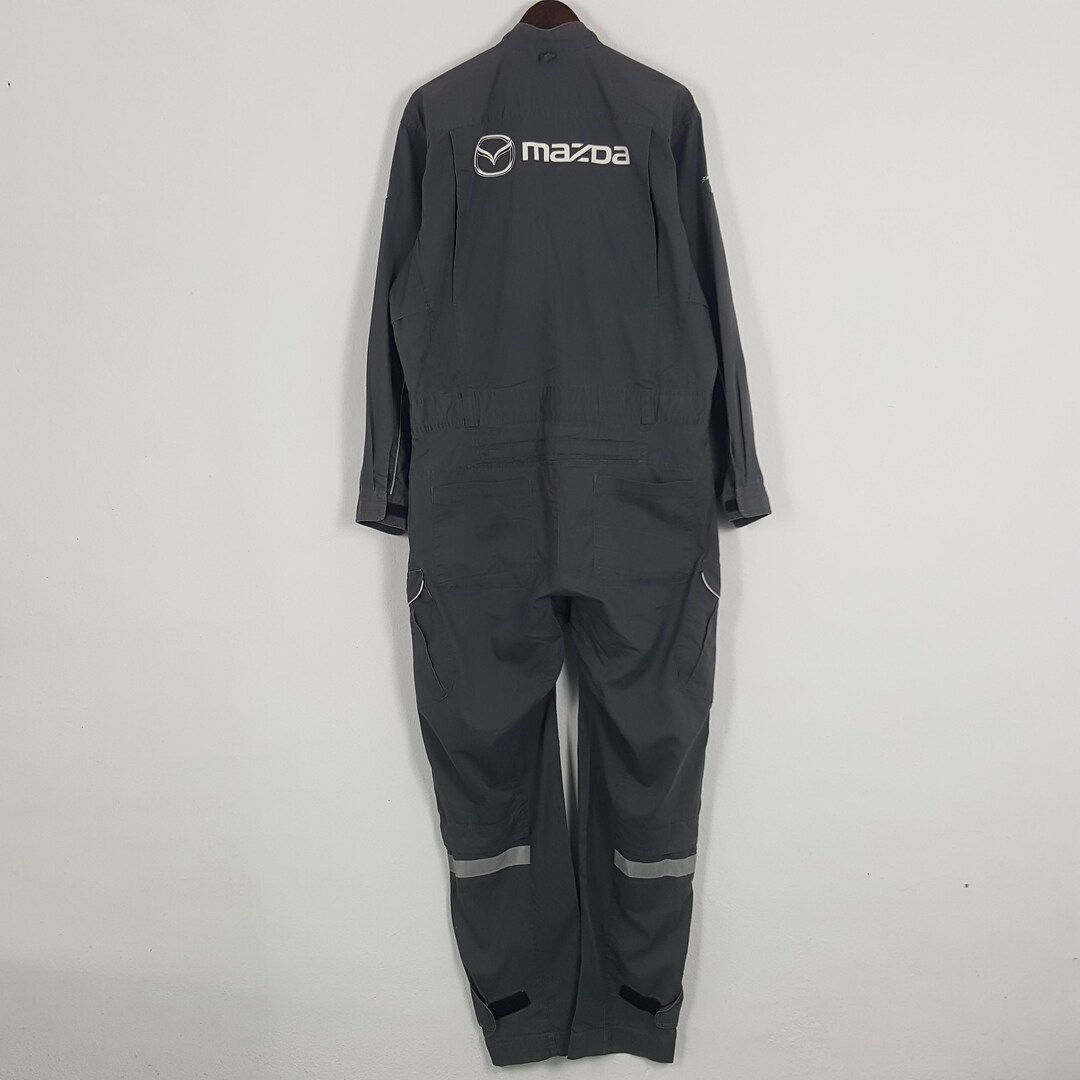 Vintage Mazda Racing Worker Coverall Jumpsuit Jacket - Etsy