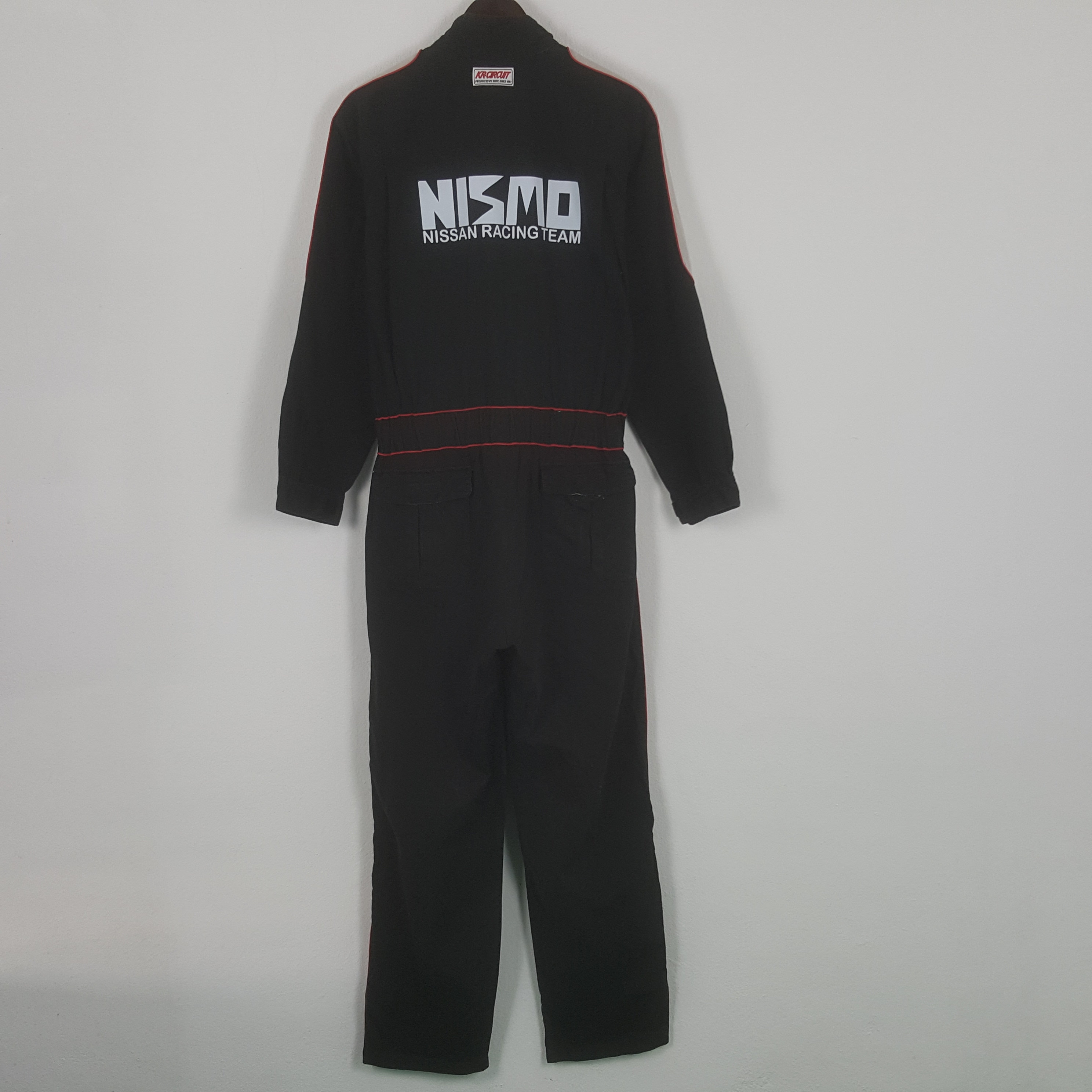 Vintage Nismo Nissan Racing Team Custom Art Uniform Jumpsuit