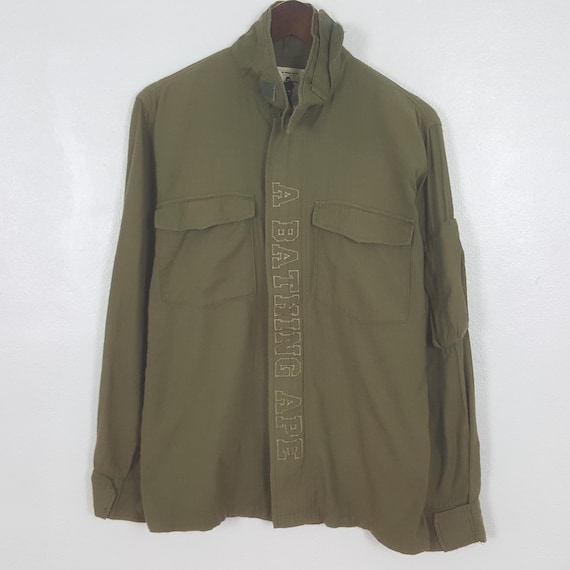 Vintage BAPE A Bathing Ape Zipper Jacket - Etsy Israel