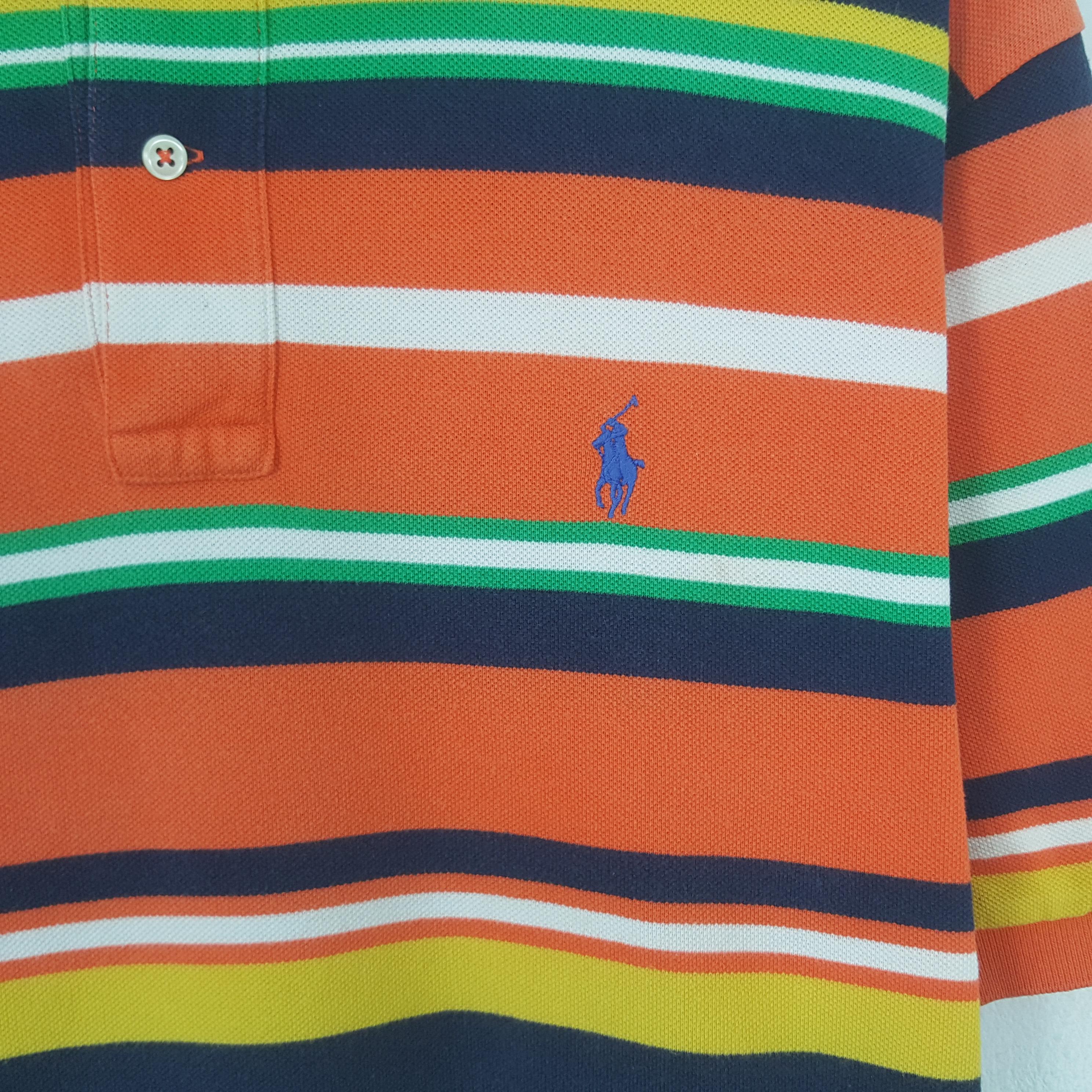 Vintage Polo Ralph Lauren Striped Colorfull Polos Shirt - Etsy