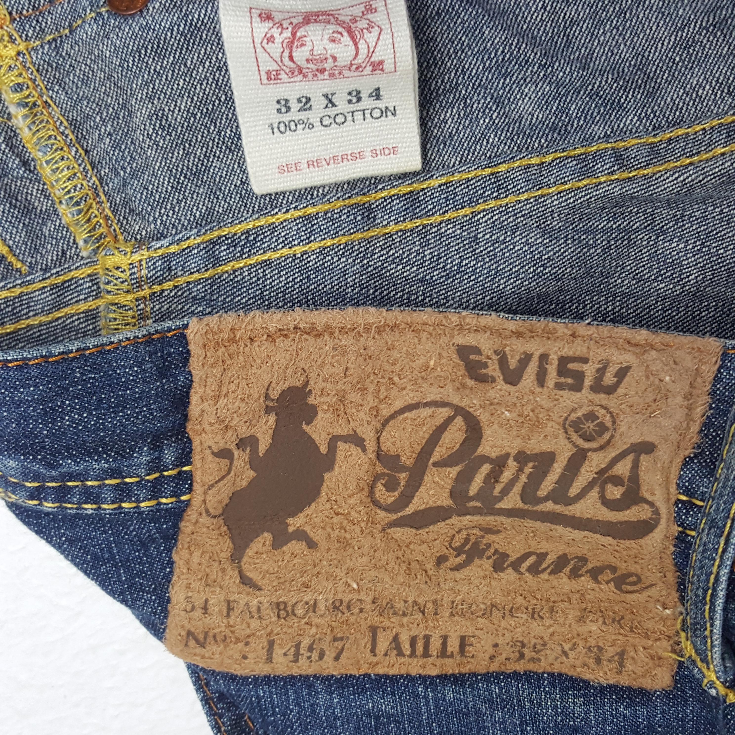 Vintage Evisu Paris Custom Art Daicock Style Denim Jeans - Etsy