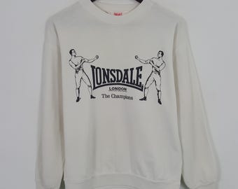ヴィンテージ LONSDALE ロンドン スウェットシャツ - Etsy 日本