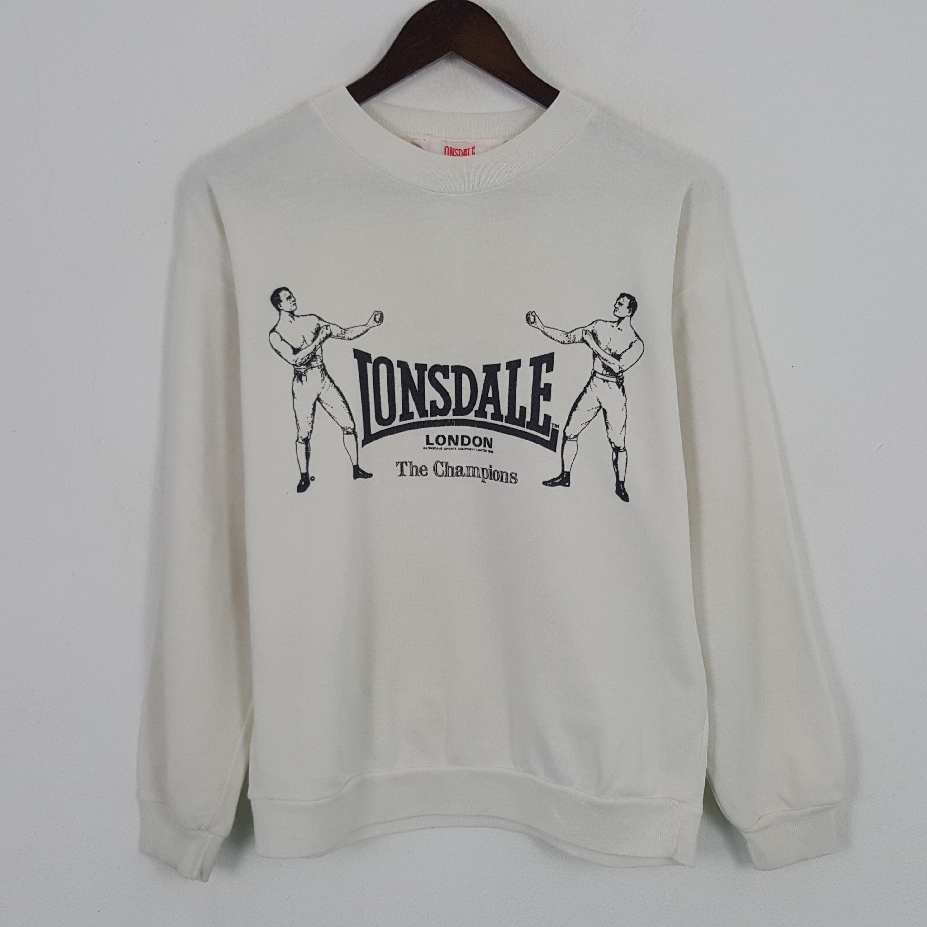 Vintage Lonsdale Sweatshirt - Etsy